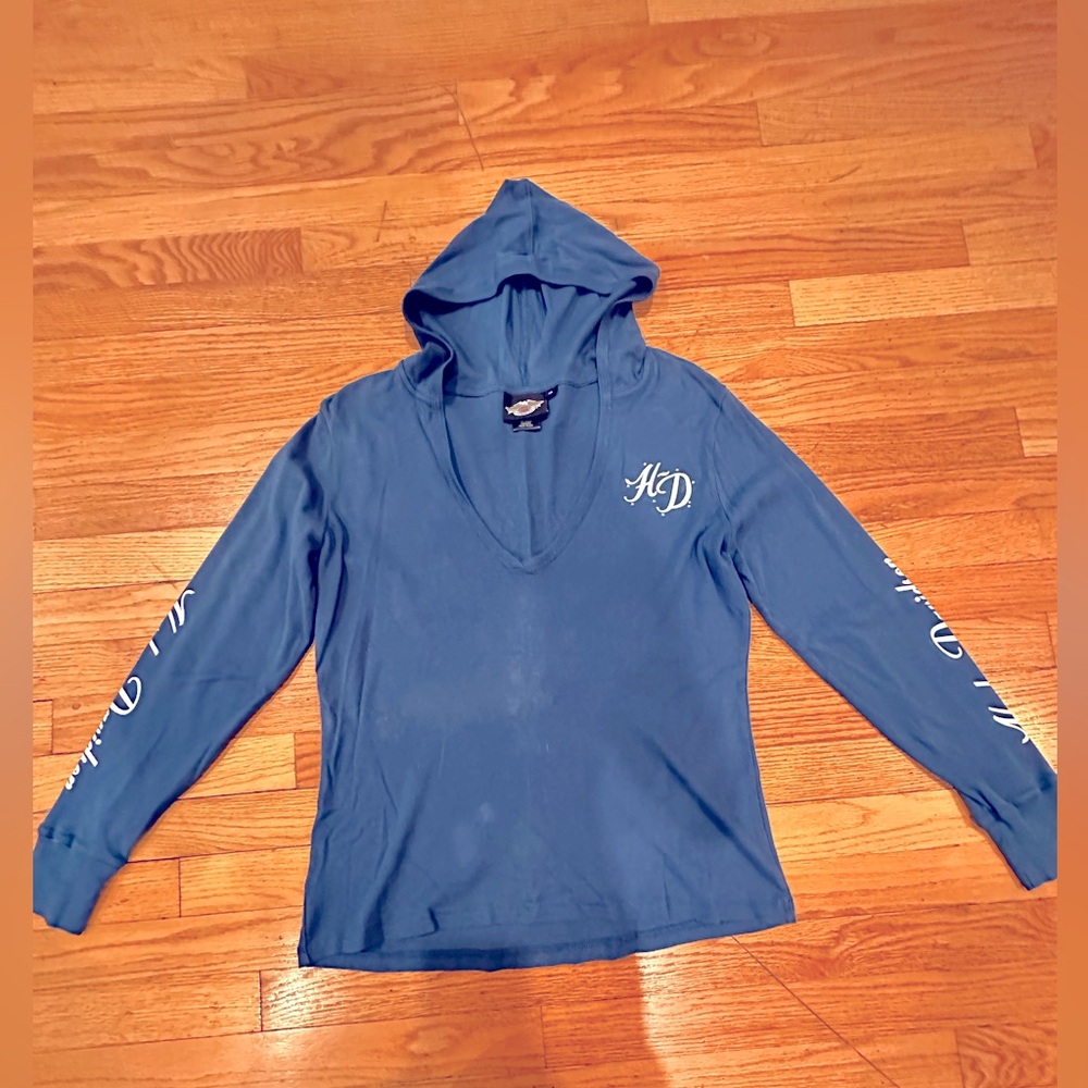 Harley Davidson Hooded Long Sleeve
